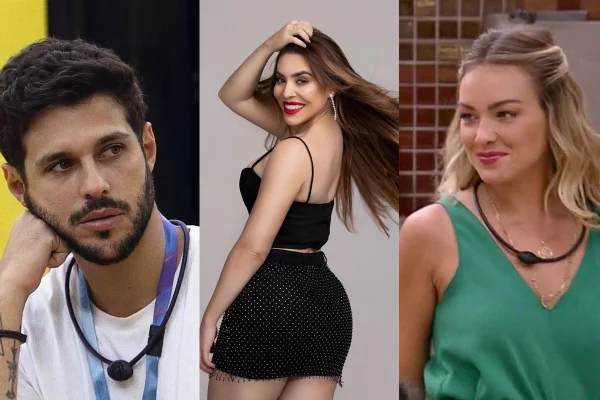 Rodrigo, Naiara Azevedo e Bárbara Heck