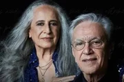 Maria Bethânia e o irmão Caetano Veloso Maria Bethânia e o irmão Caetano Veloso