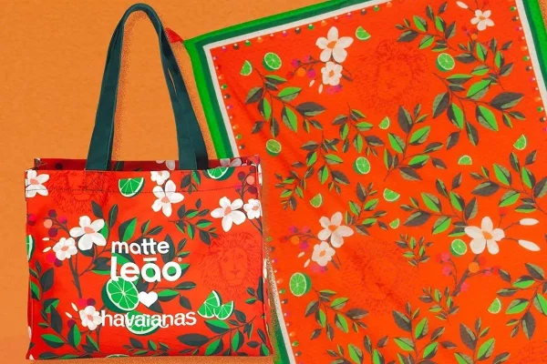 Havaianas lança coleção de verão com Chá Leão e Biscoito Globo