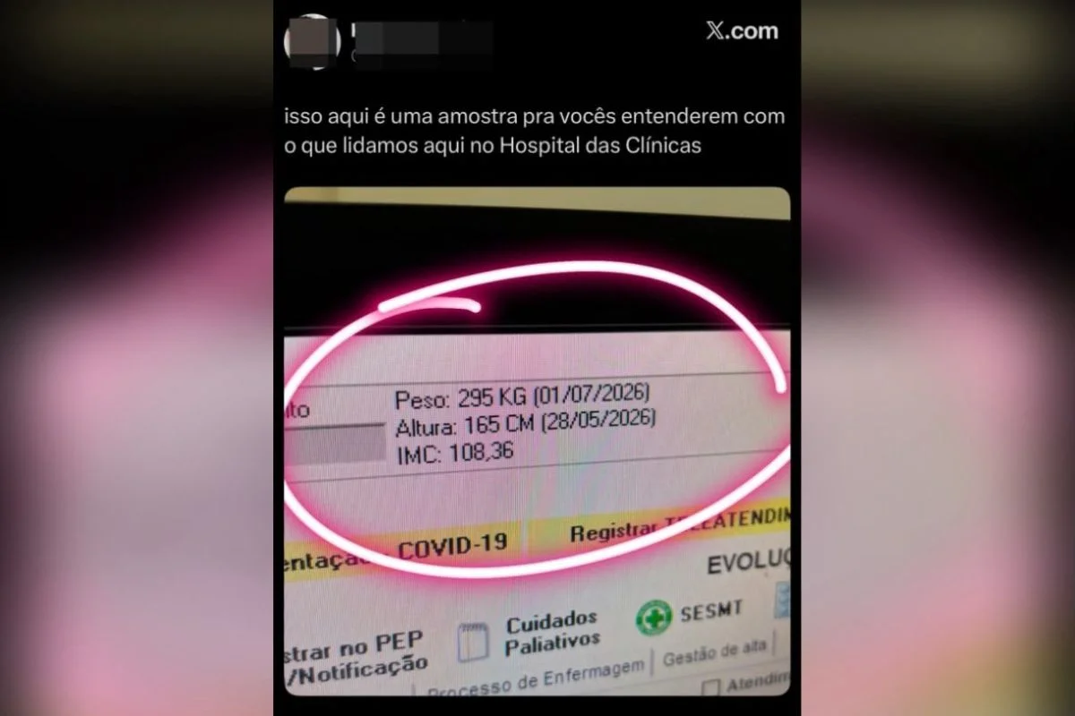 Médico que expôs prontuário e zombou de peso de paciente é afastado Médico que expôs prontuário e zombou de peso de paciente é afastado