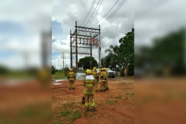 incêndio subestação ceb