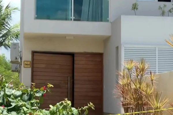 Imagem colorida da casa de Rueda - Metrópoles