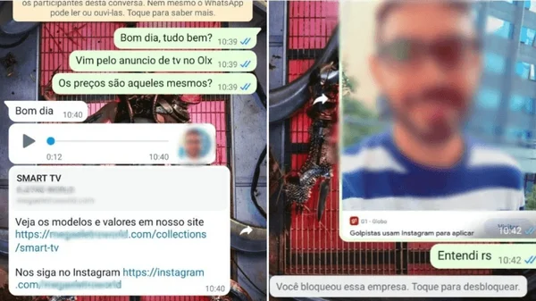 Jovem descobriu que golpista usava foto de outro rapaz indevidamente e o avisou