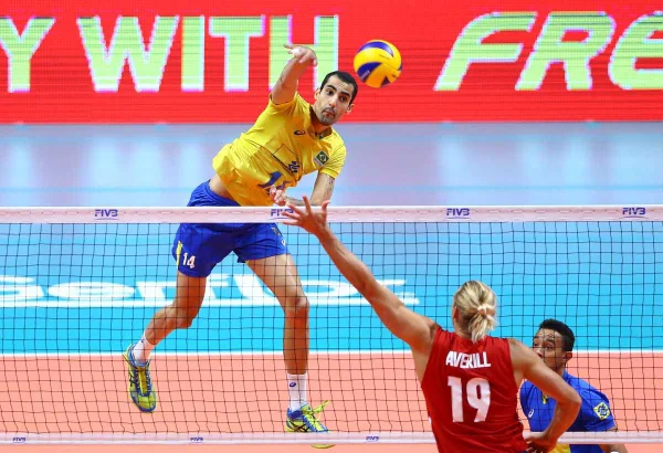 Douglas Souza é jogador da Seleção Brasileira de Vôlei