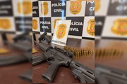 A ação apreendeu 8 armas de fogo e mais de mil munições