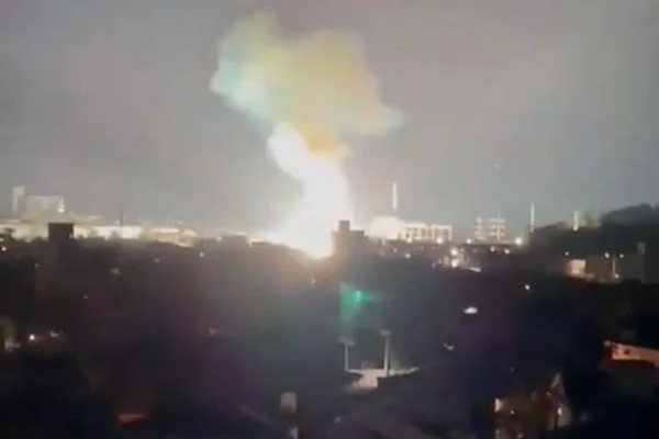 Explosão em subestação da Celesc, em Itajaí