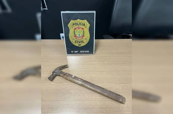 martelo apreendido pela polícia