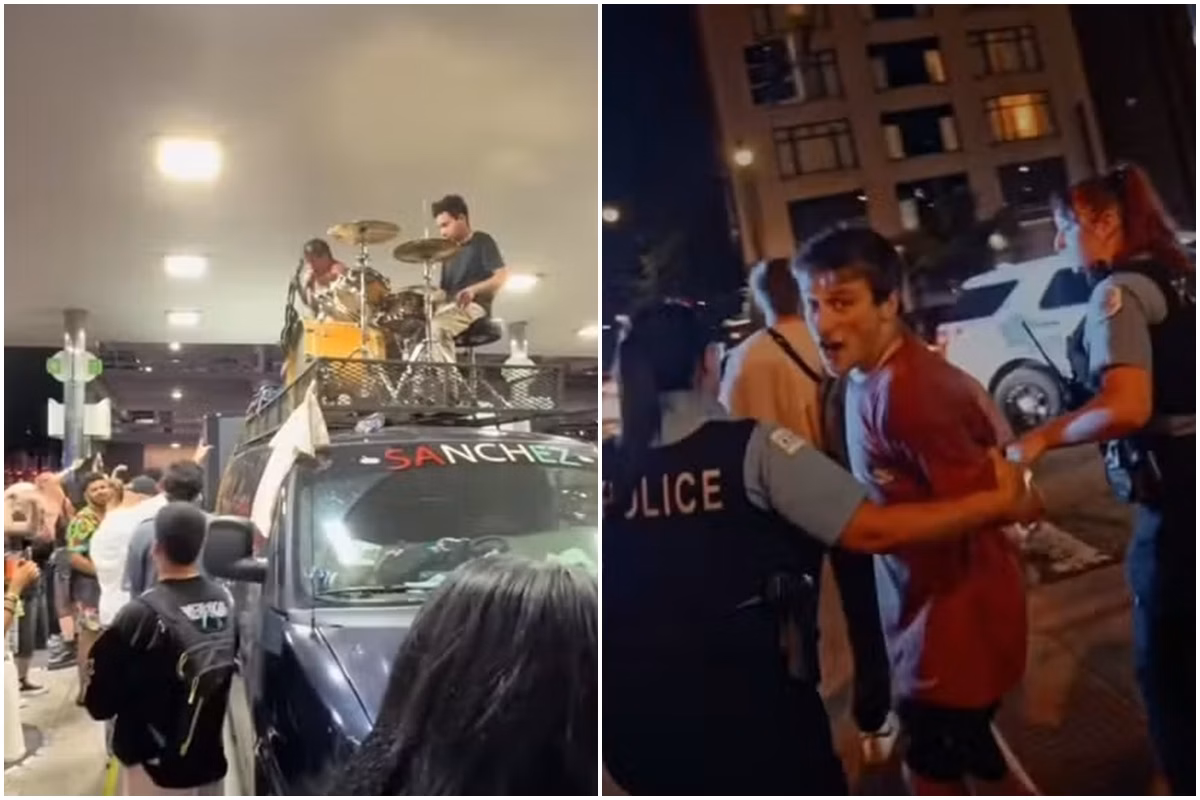 Jackson Foster, vocalista do grupo Silly Goose, foi preso nos Estados Unidos após realizar um show em um posto de gasolina