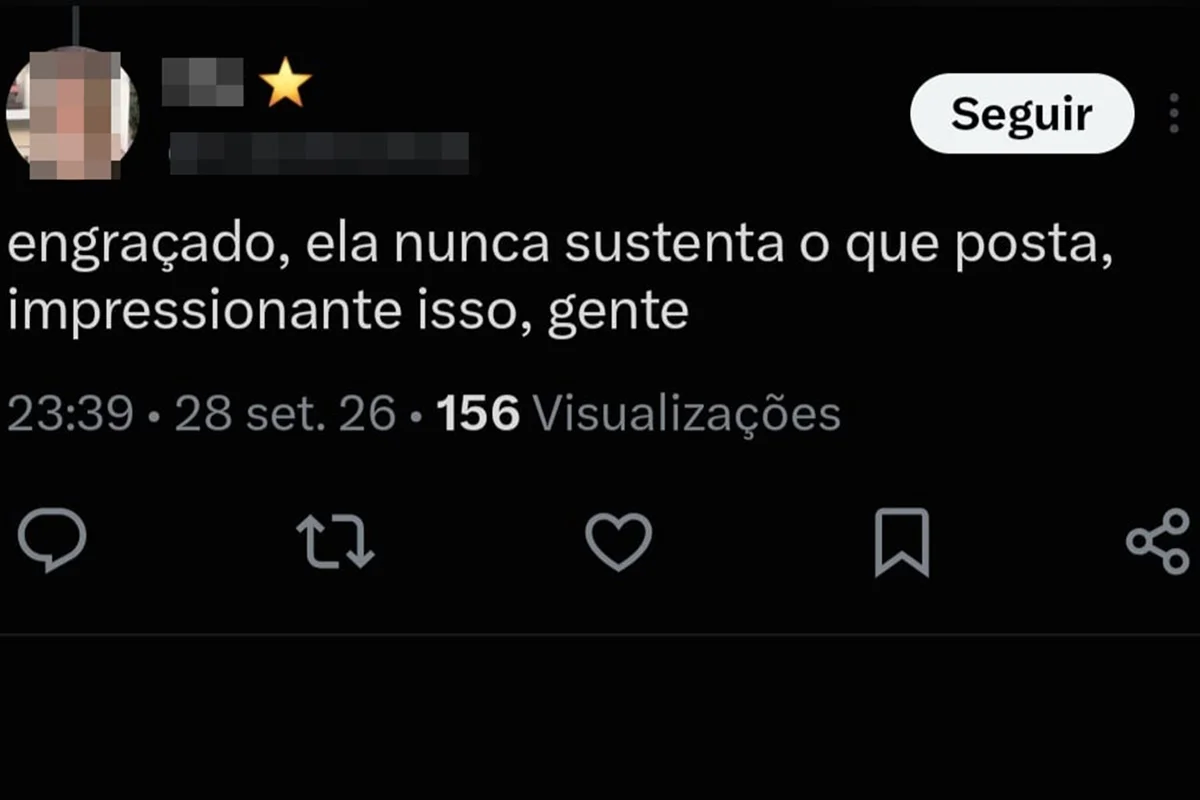 Tia Milena foi criticada por apagar post após entrevista de Ana Paula Renault, sua ex-amiga Tia Milena foi criticada por apagar post após entrevista de Ana Paula Renault, sua ex-amiga