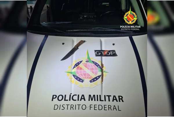Pai é preso em flagrante após agredir e esfaquear o filho no DF