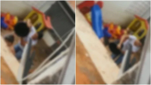 Professora joga balde de água e xinga menino autista; veja vídeo