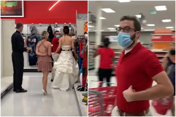 Vídeo. Mulher invade trabalho do noivo e exige casamento: “Vai ser agora”