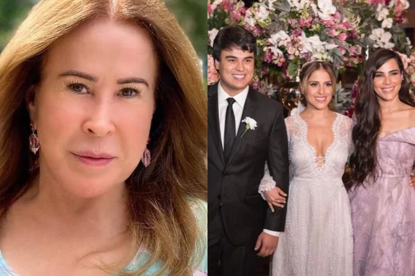 Montagem colorida de Zilu Godoie os filhos: Igor, Camilla e Wanessa - Metrópoles