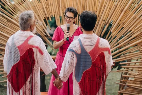 Sandra Annenberg celebra casamento gay em Goiás