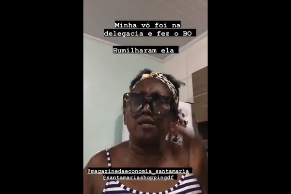 vítima racismo santa maria