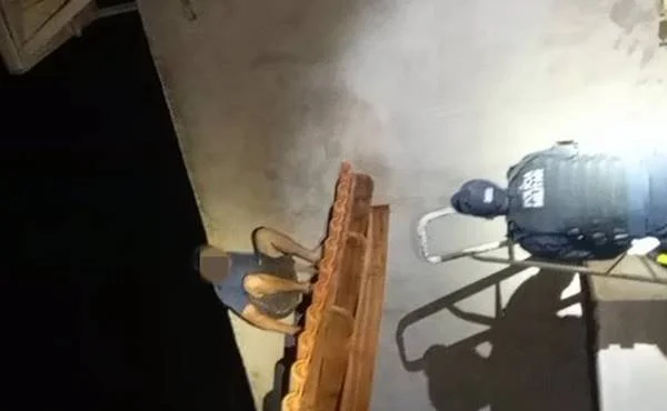 Vídeo: homem faz tocaia para mulher, é surpreendido pela PMDF e tenta fugir pelo telhado