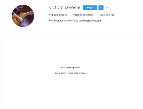 Victor Chaves, da dupla com Leo, desabafa após ter show cancelado
