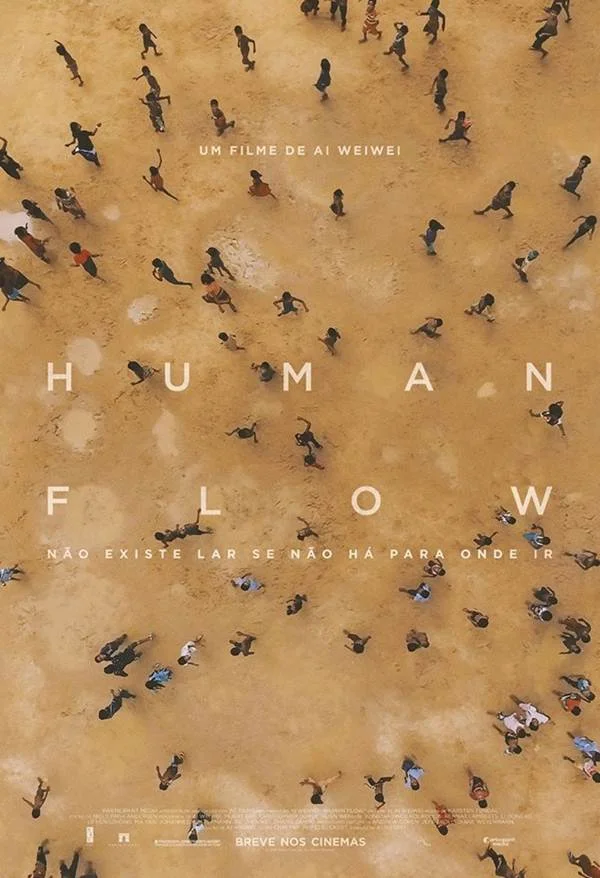 Pôster de "Human Flow: Não Existe Lar se Não Há Para Onde Ir" Pôster de "Human Flow: Não Existe Lar se Não Há Para Onde Ir"