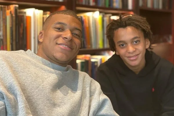 Mbappé e o irmão