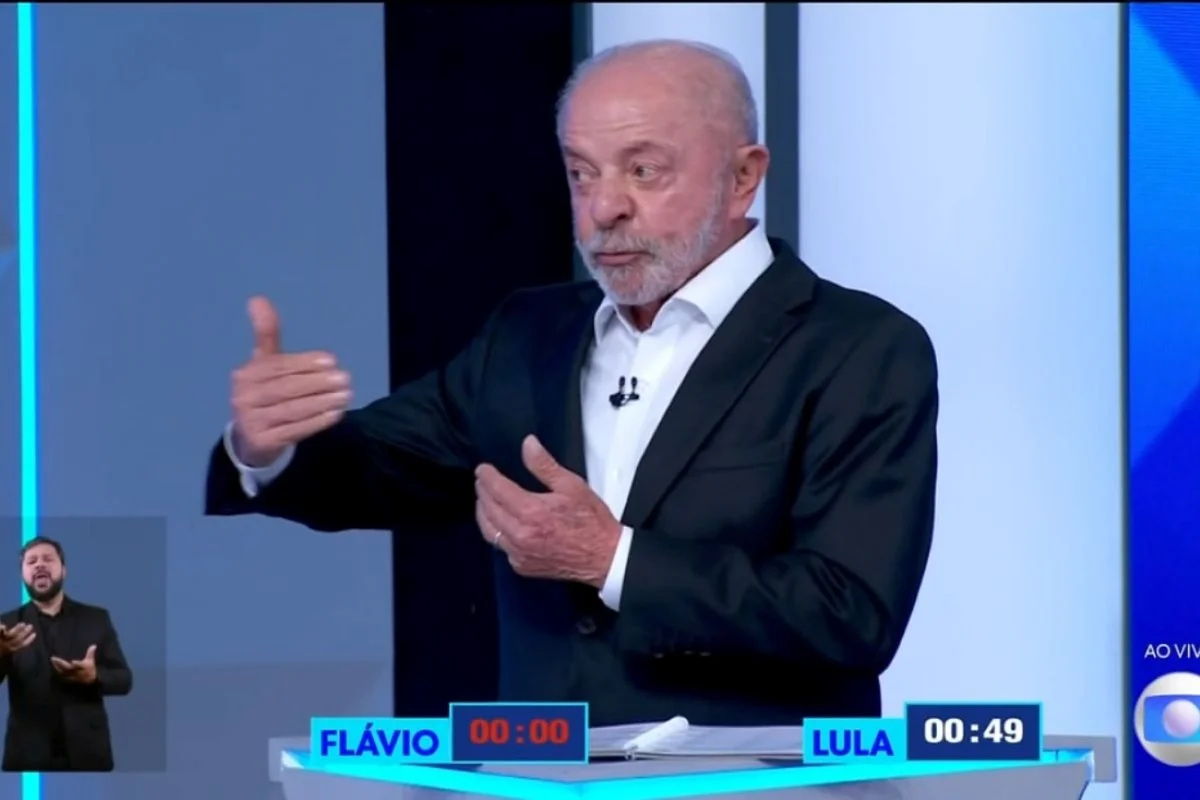 Lula no debate da Globo Lula no debate da Globo