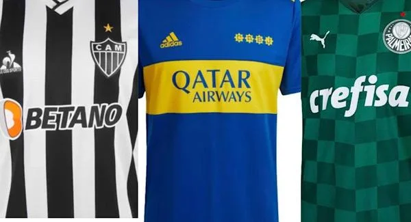 Saiba quais são as marcas que patrocinam times da Libertadores