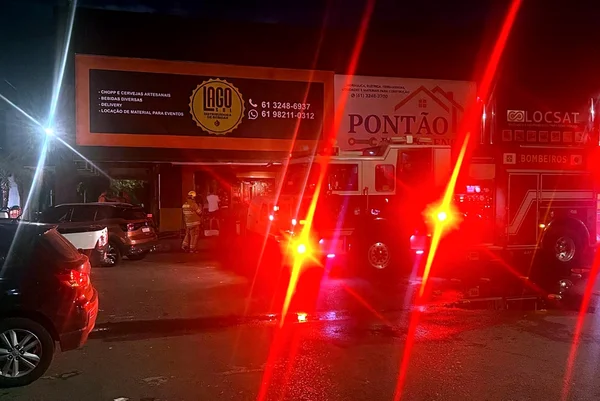 “Distribuidora dos poderosos”, no Lago Sul, é atingida por incêndio