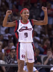 Janeth foi tetracampeã da WNBA