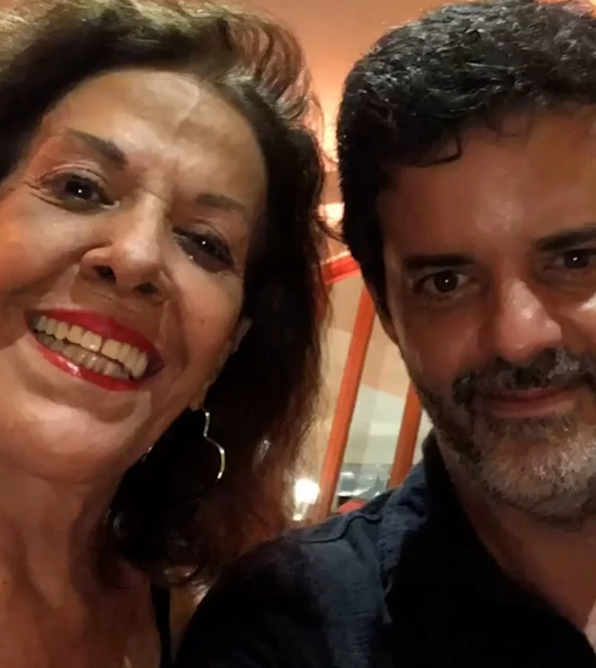 Jorge Pontual e a mãe, dona Tereza, posam juntos para o Instagram Jorge Pontual e a mãe, dona Tereza, posam juntos para o Instagram