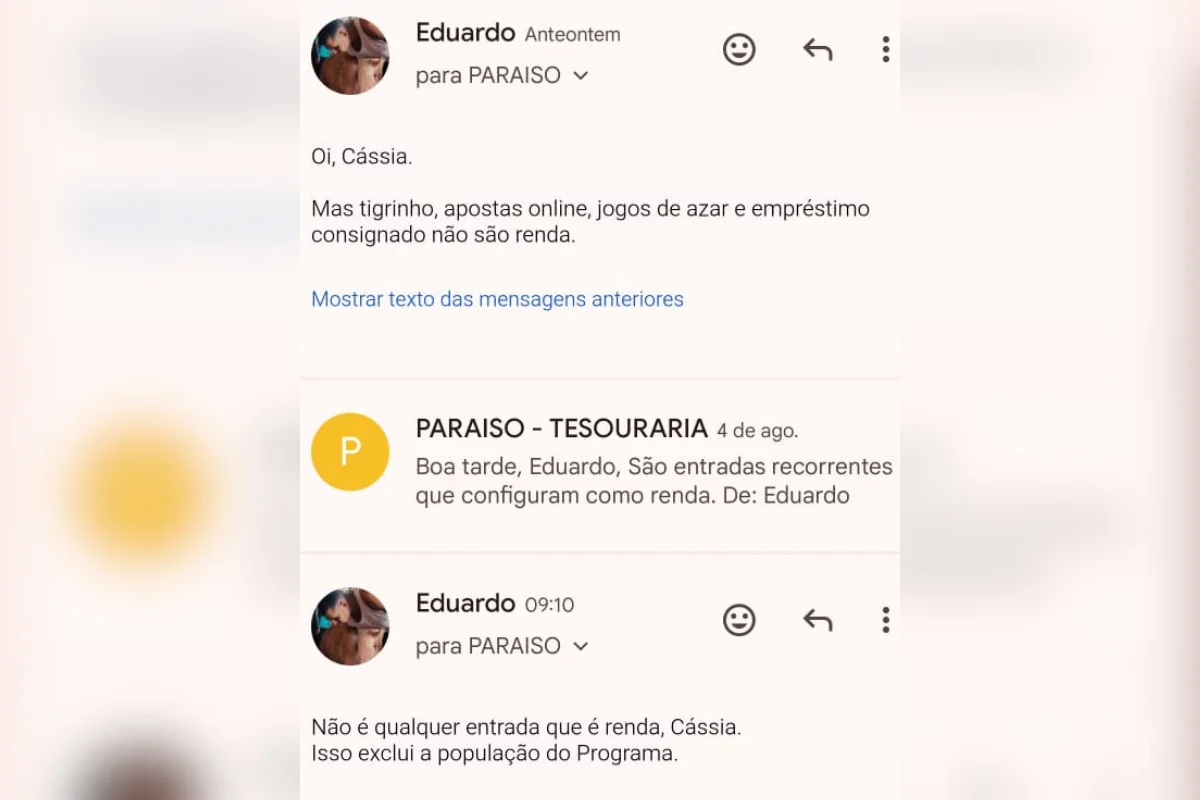 Estudante perde bolsa em faculdade por causa de vício da mãe em bets - imagem 1 Estudante perde bolsa em faculdade por causa de vício da mãe em bets - imagem 1