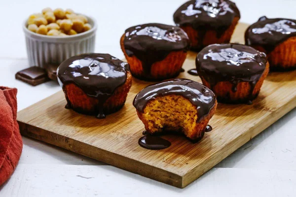 cupcake de cenoura