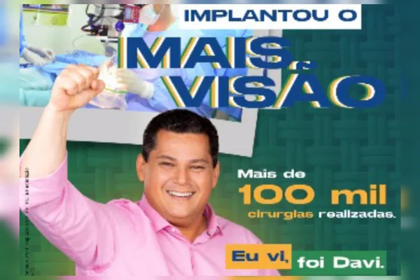 MPF apura programa difundido por Alcolumbre que deixou pacientes cegos - destaque galeria