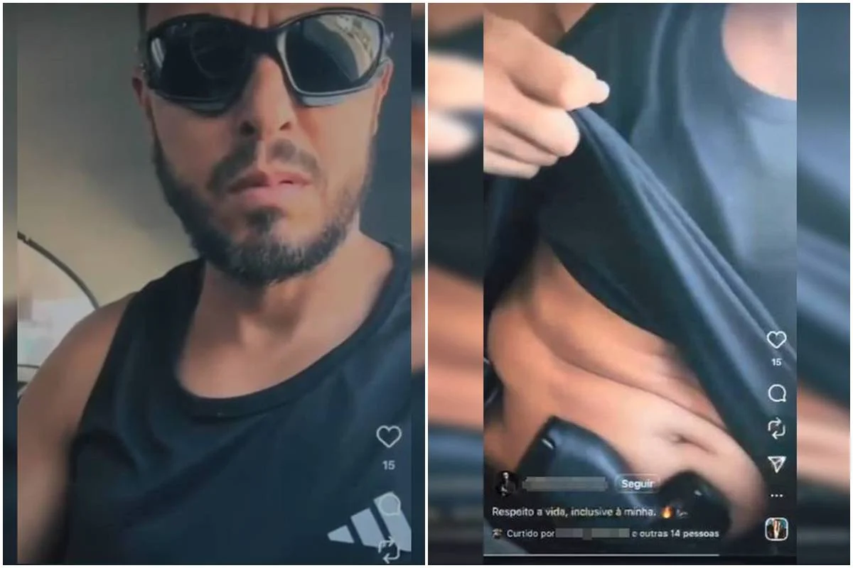 Deputado recebe vídeo de policial civil armado e o denuncia