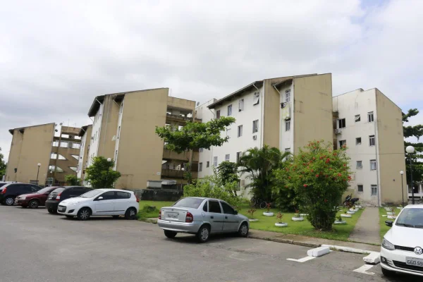 Prédios do conjunto habitacional