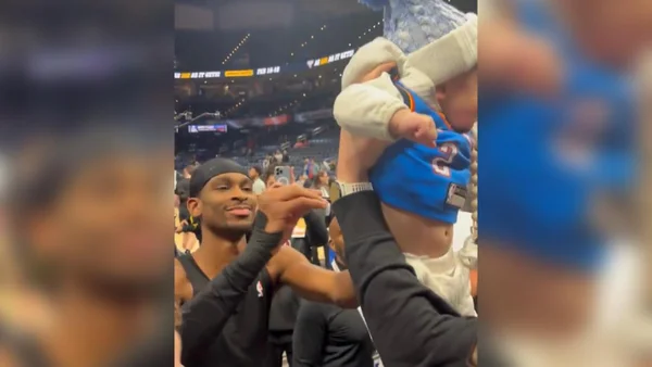 Imagem colorida de Shai Gilgeous-Alexander - Metrópoles