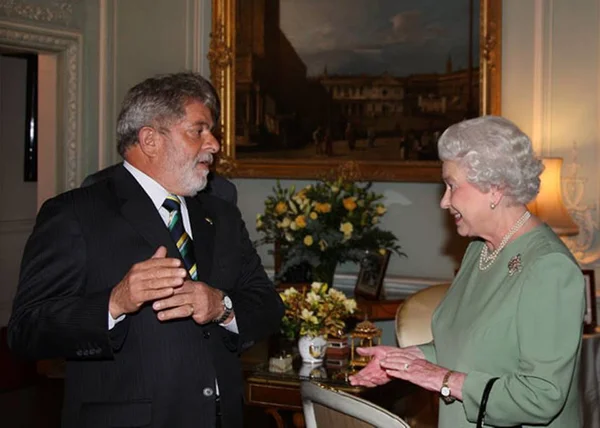 lula e rainha elizabeth