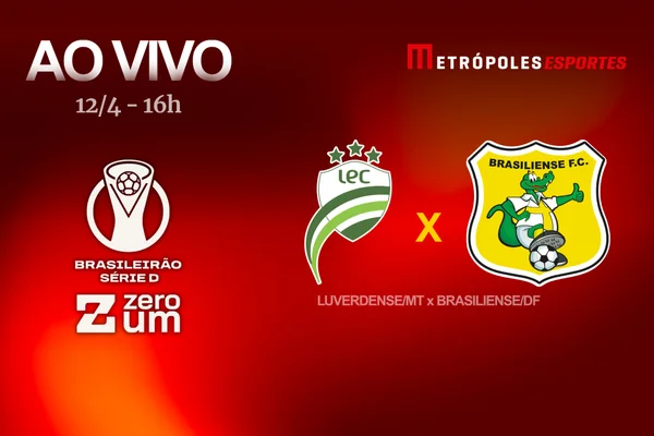 Série D ZeroUm: confira como foi Luverdense-MT x Brasiliense-DF