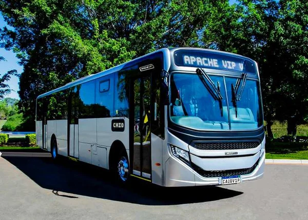 Protótipo ônibus que será comprado para renovar a frota de Belém - Metrópoles