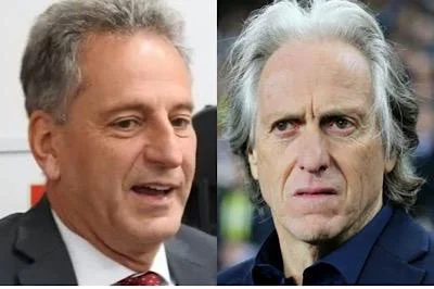 Dois “chutes certeiros” que Landim deu na canela de Jorge Jesus