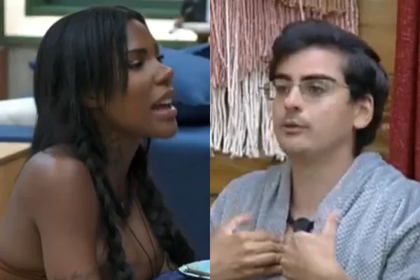 A Fazenda 17: Carol diz que Dudu e Saory formam casal de conveniência