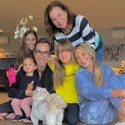 Cesar Tralli com a família Cesar Tralli com a família