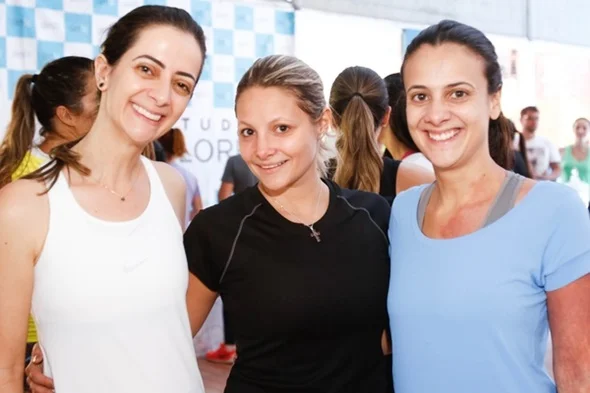 Grazielle de Luca, Arietta Farina e Carolina Vieira Grazielle de Luca, Arietta Farina e Carolina Vieira