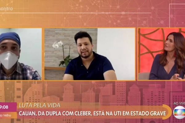 Irmão de Cauan, do Cleber, no Encontro com Fátima