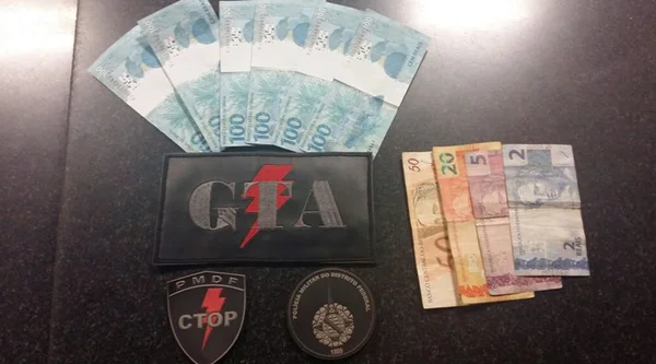 Em Samambaia, Polícia Militar apreende R$ 600 em notas falsas