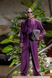 Conjunto roxo berinjela 
