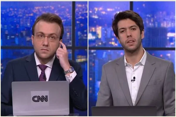 Marcelo Feller e Caio Coppola em debate na CNN