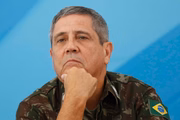 O general Braga Netto, ex-ministro da Casa Civil do governo Bolsonaro