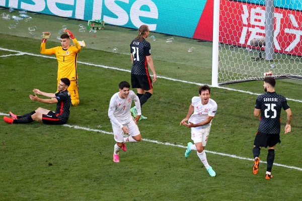 Espanha elimina a Croácia na Eurocopa