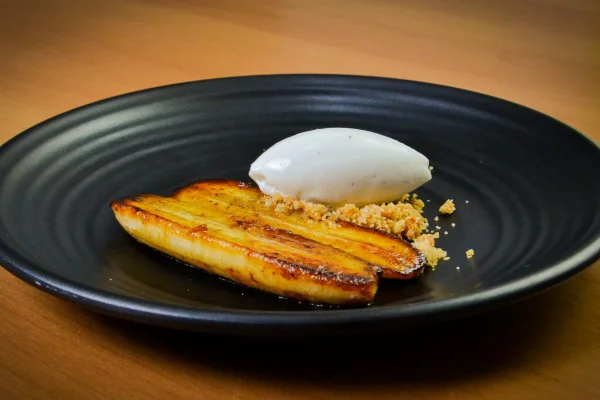 Banana caramelizada