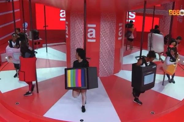 Frame da prova do líder do BBB22