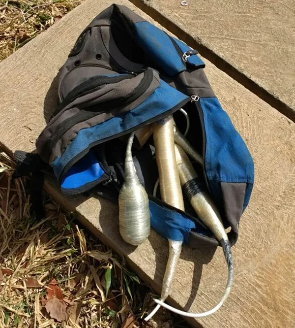 Mochila com explosivos é encontrada na Fercal, próximo a Sobradinho